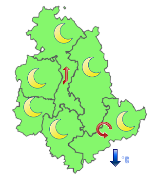 Previsioni di Oggi Sera-Notte