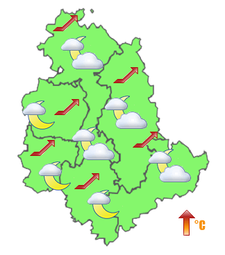 Previsioni di Oggi Sera-Notte