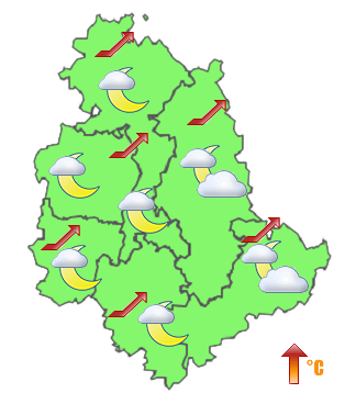 Previsioni di Oggi Sera-Notte