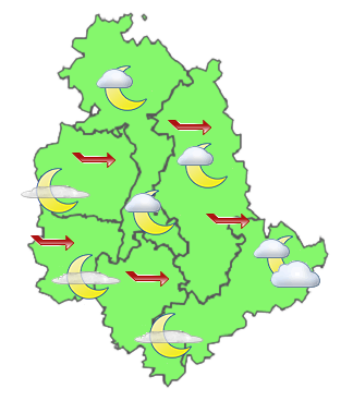 Previsioni di Oggi Sera-Notte