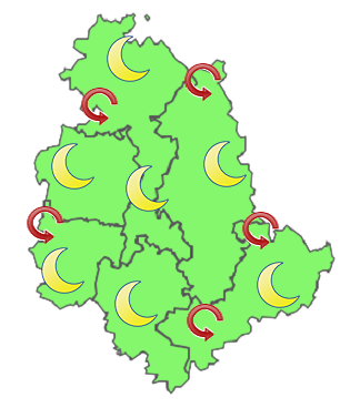 Previsioni di Oggi Sera-Notte