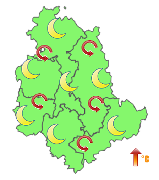 Previsioni di Oggi Sera-Notte