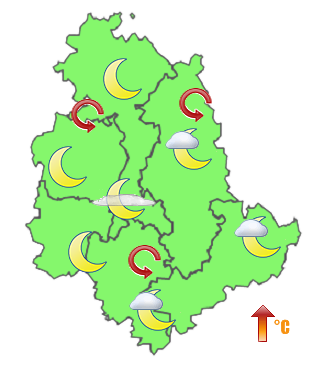 Previsioni di Oggi Sera-Notte