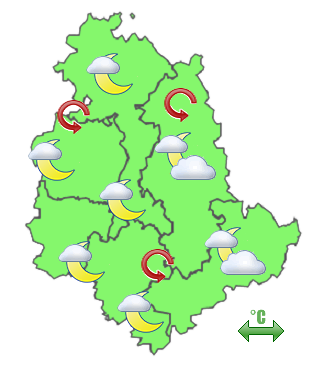 Previsioni di Oggi Sera-Notte
