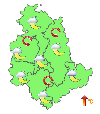 Previsioni di Oggi Sera-Notte