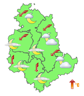 Previsioni di Oggi Sera-Notte