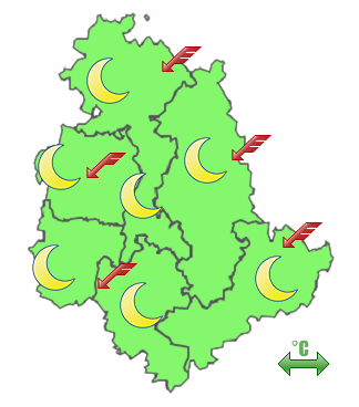 Previsioni di Oggi Sera-Notte