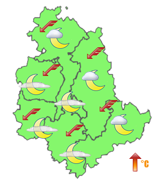 Previsioni di Oggi Sera-Notte