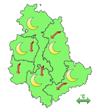 Previsioni di Oggi Sera-Notte