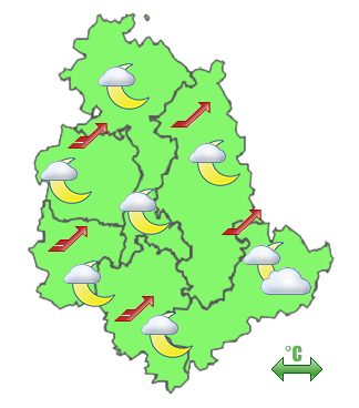 Previsioni di Oggi Sera-Notte