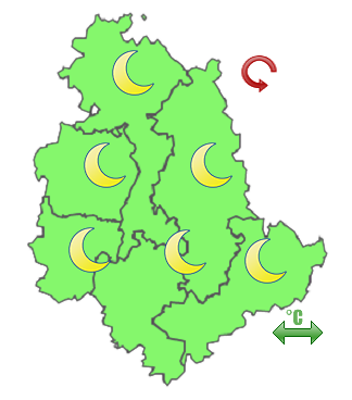 Previsioni di Oggi Sera-Notte