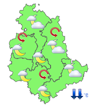 Previsioni di Oggi Sera-Notte