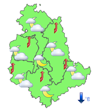 Previsioni di Oggi Sera-Notte