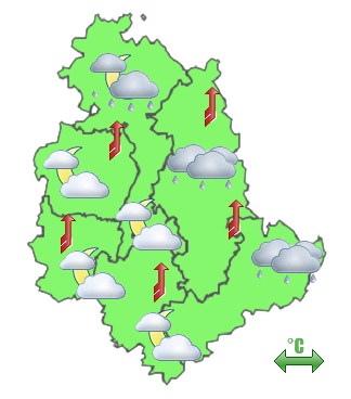 Previsioni di Oggi Sera-Notte