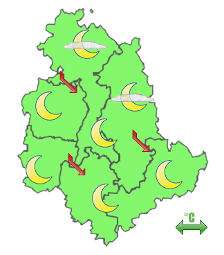 Previsioni di Oggi Sera-Notte