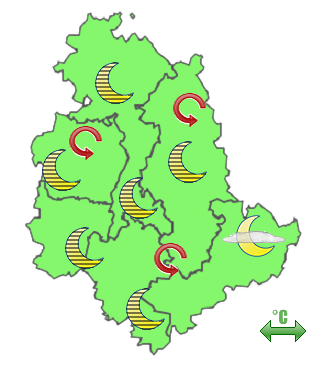 Previsioni di Oggi Sera-Notte