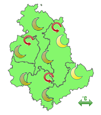Previsioni di Oggi Sera-Notte