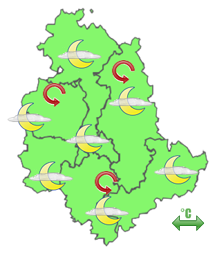 Previsioni di Oggi Sera-Notte