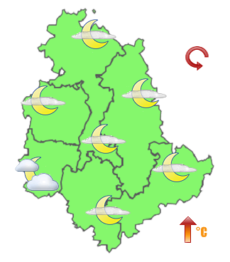 Previsioni di Oggi Sera-Notte