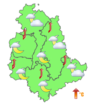 Previsioni di Oggi Sera-Notte