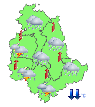 Previsioni di Oggi Sera-Notte