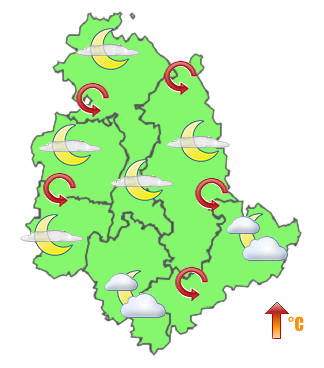 Previsioni di Oggi Sera-Notte