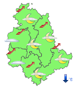 Previsioni di Oggi Sera-Notte