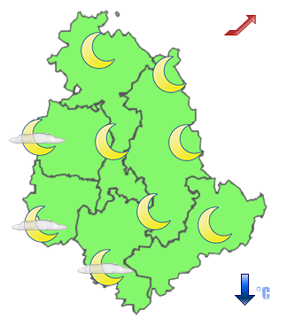 Previsioni di Oggi Sera-Notte