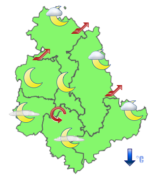 Previsioni di Oggi Sera-Notte