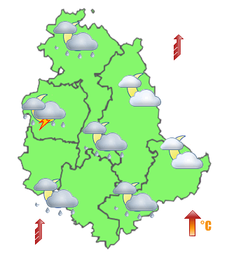 Previsioni di Oggi Sera-Notte