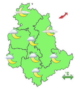 Previsioni di Oggi Sera-Notte