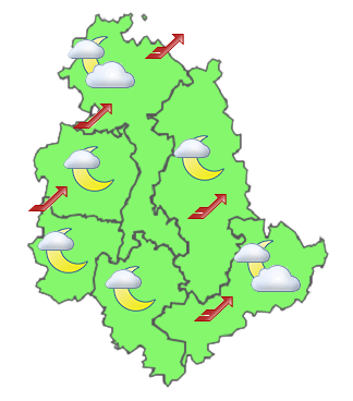 Previsioni di Oggi Sera-Notte