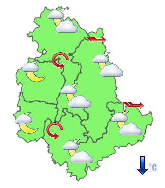 Previsioni di Oggi Sera-Notte