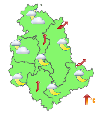 Previsioni di Oggi Sera-Notte