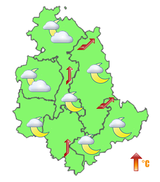Previsioni di Oggi Sera-Notte
