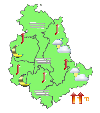Previsioni di Oggi Sera-Notte