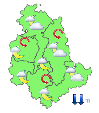 Previsioni di Oggi Sera-Notte