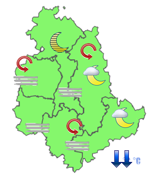 Previsioni di Oggi Sera-Notte