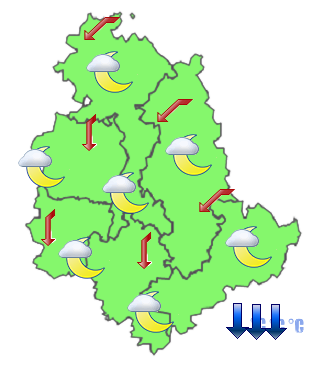 Previsioni di Oggi Sera-Notte