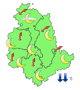 Previsioni di Oggi Sera-Notte