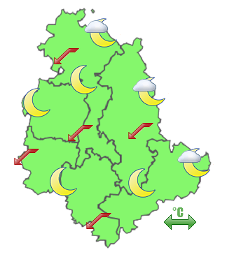 Previsioni di Oggi Sera-Notte