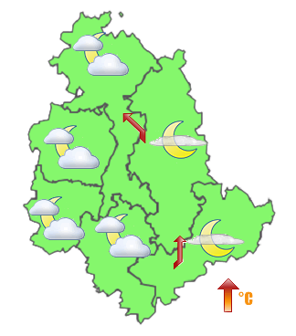 Previsioni di Oggi Sera-Notte