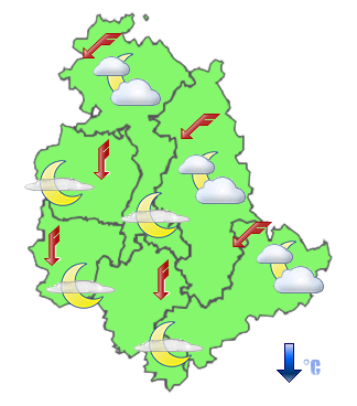 Previsioni di Oggi Sera-Notte