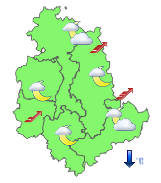 Previsioni di Oggi Sera-Notte