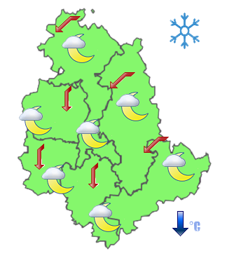 Previsioni di Oggi Sera-Notte