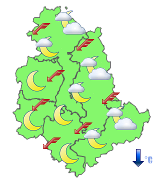 Previsioni di Oggi Sera-Notte