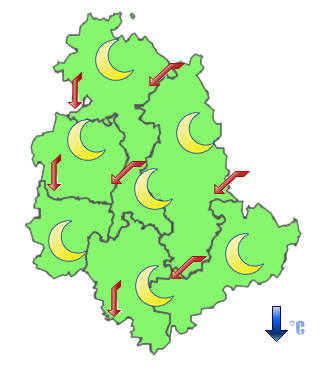 Previsioni di Oggi Sera-Notte