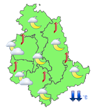 Previsioni di Oggi Sera-Notte