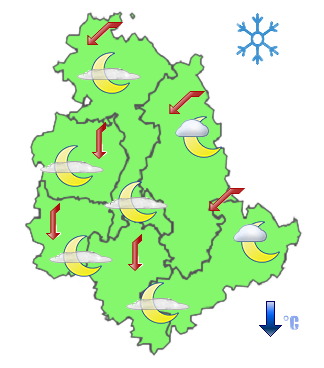 Previsioni di Oggi Sera-Notte