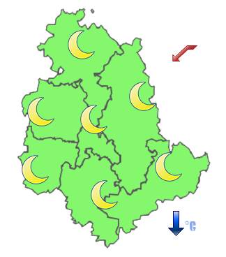 Previsioni di Oggi Sera-Notte